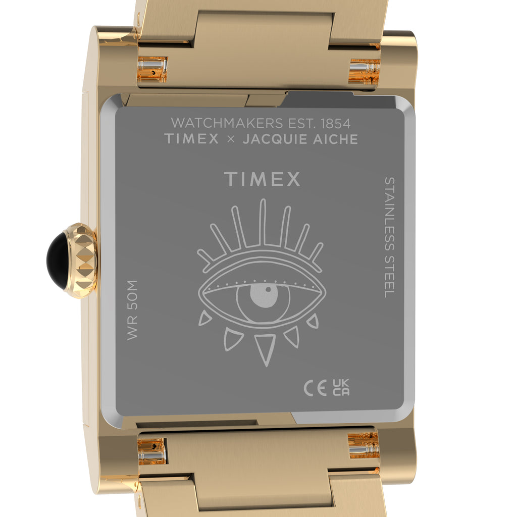 Timex x Jacquie Aiche Éclat Watch Gold Sunray
