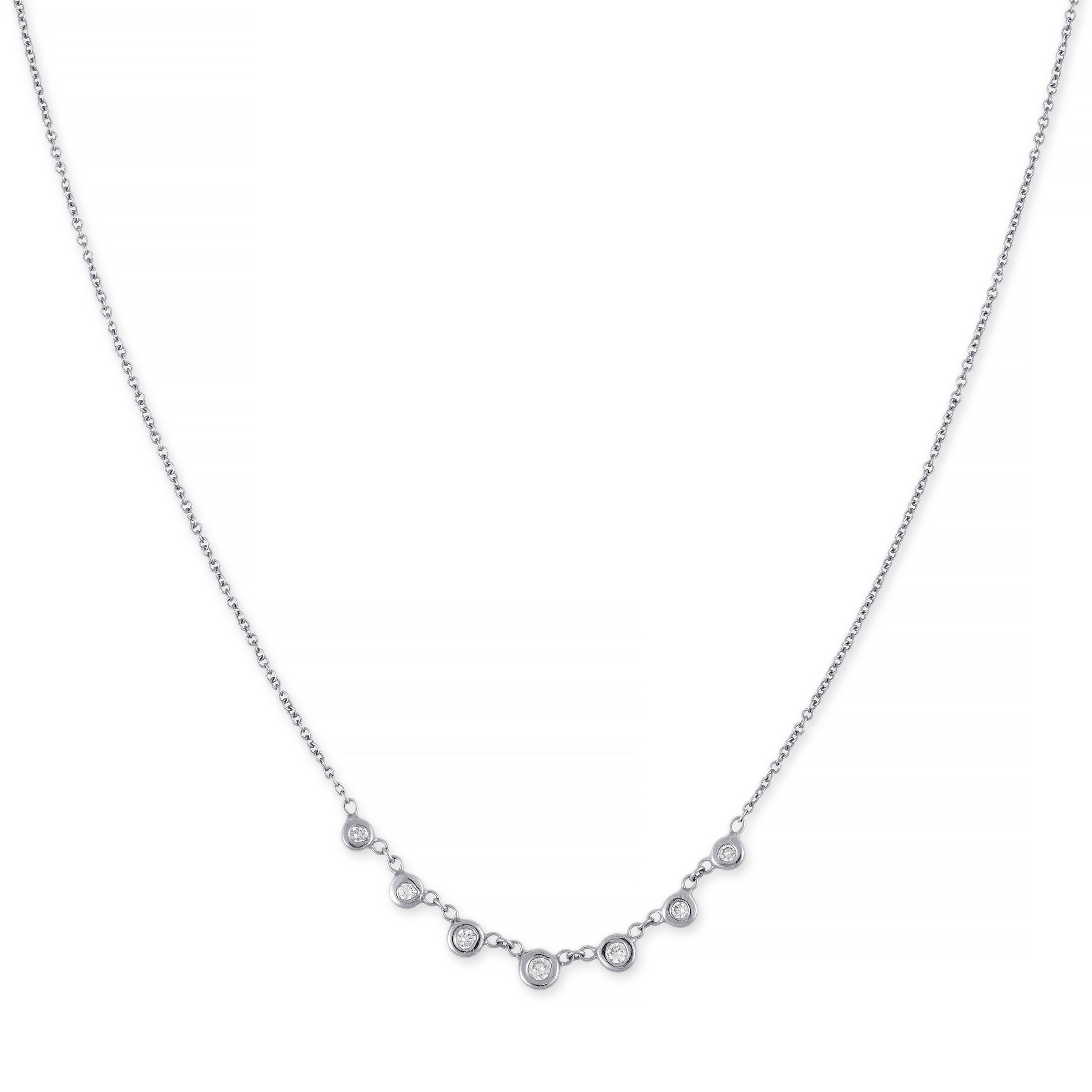 7 Diamond Emily Necklace