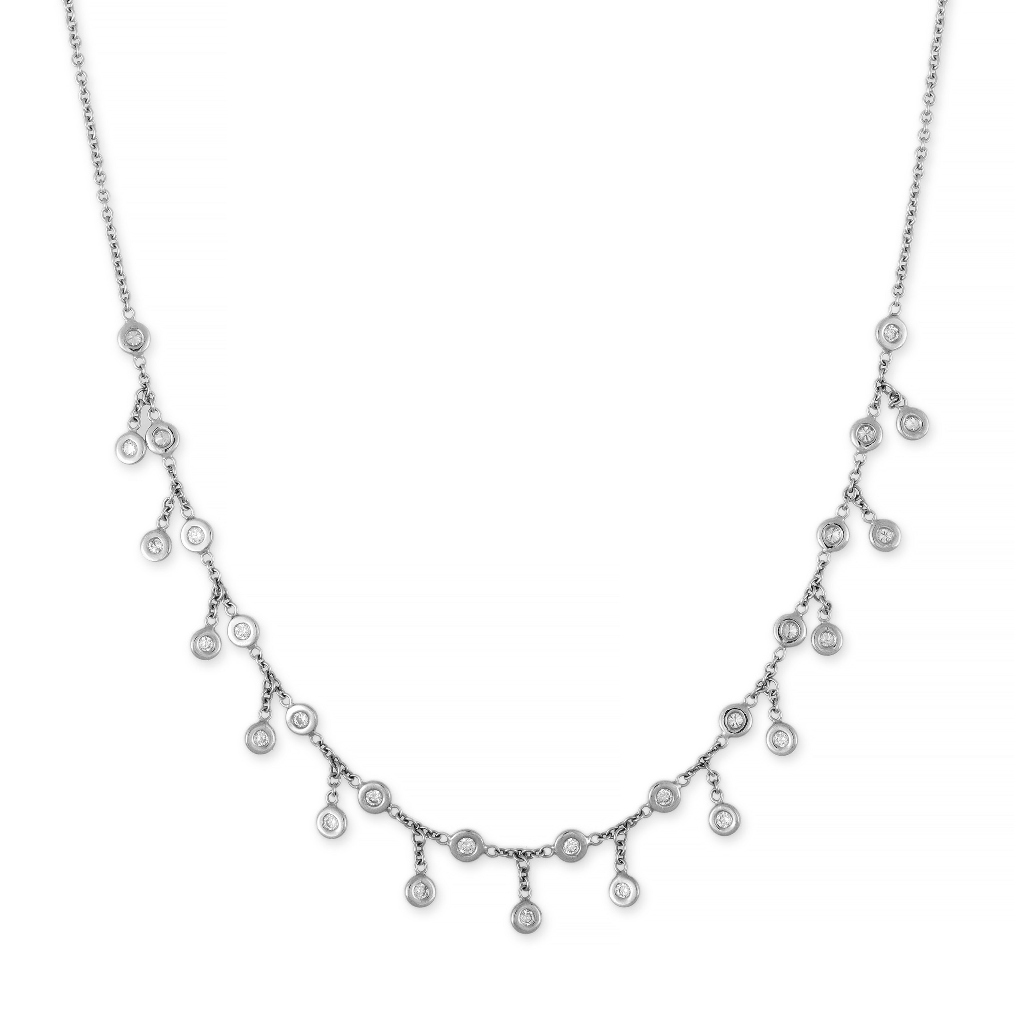 Diamond Shaker Necklace