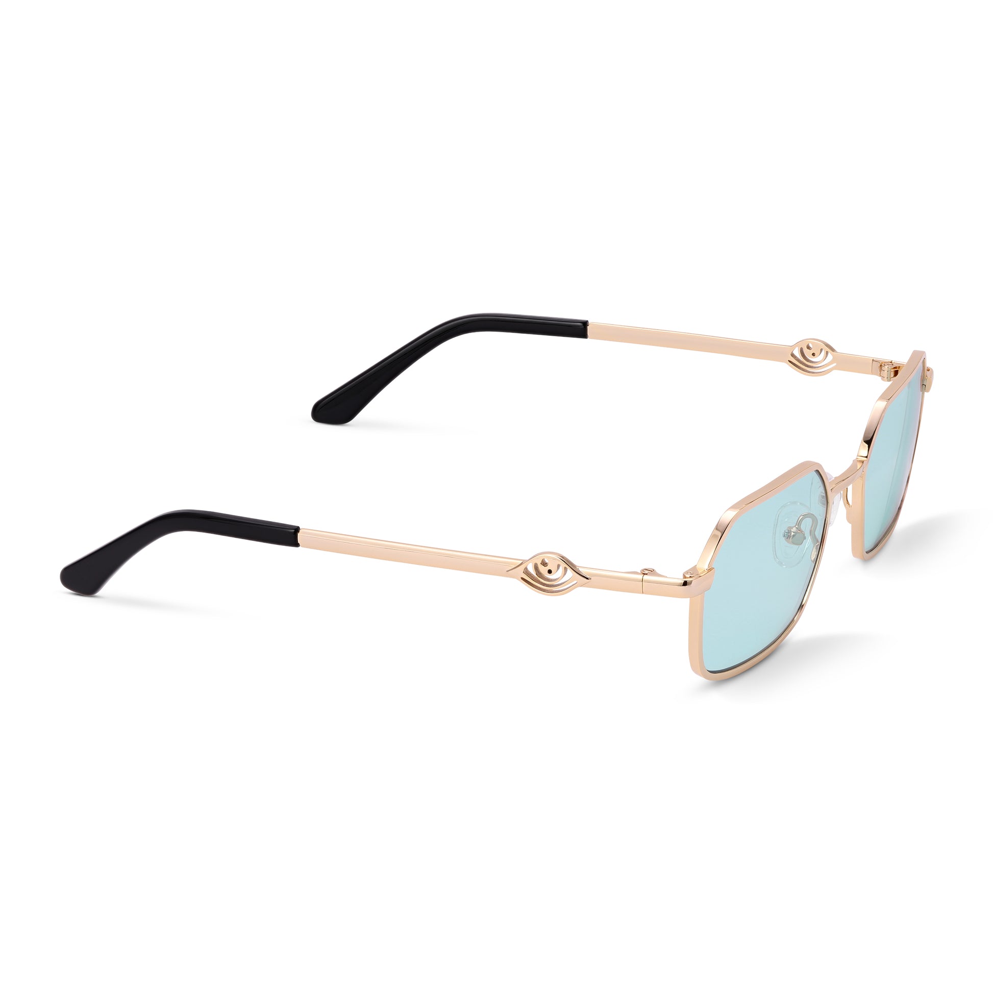 Sacred Gaze Aquamarine Sunglasses