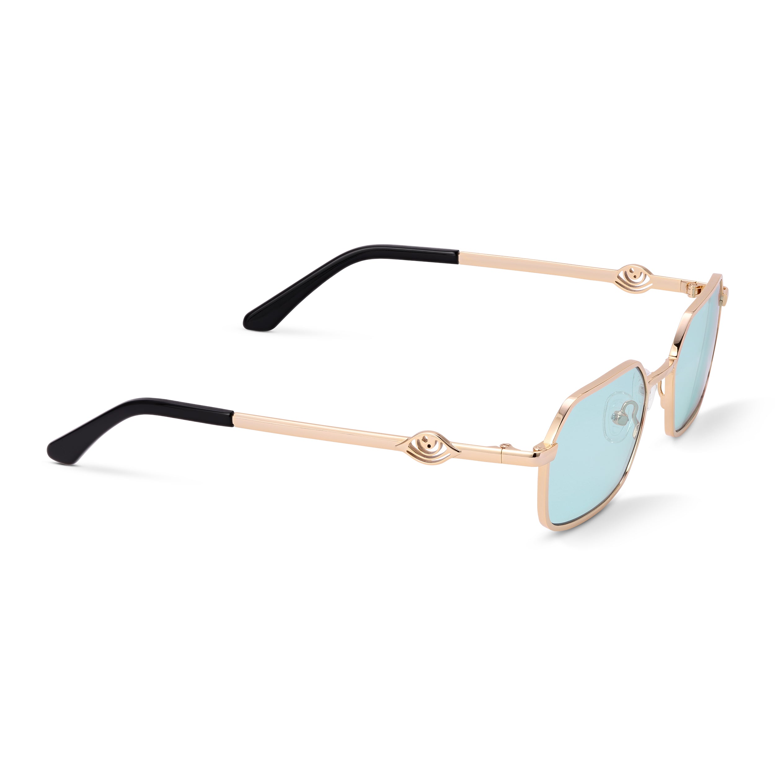 Sacred Gaze Aquamarine Sunglasses