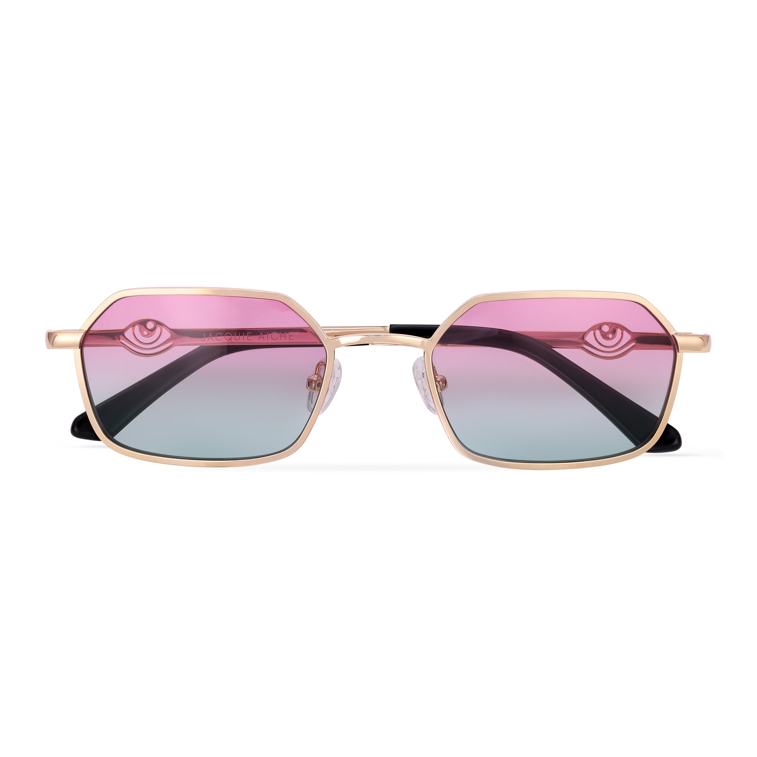 Sacred Gaze Two Tone Watermelon Tourmaline Sunglasses