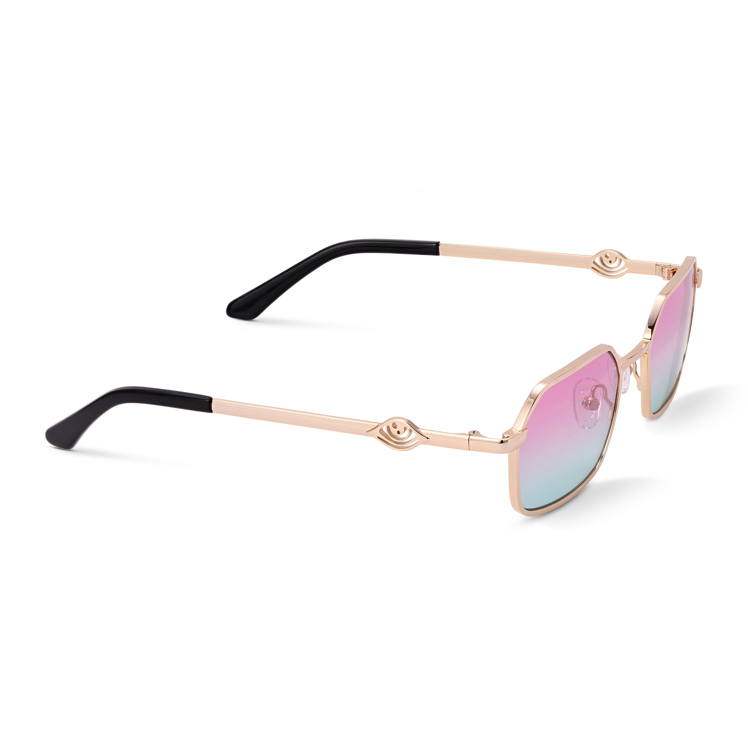 Sacred Gaze Two Tone Watermelon Tourmaline Sunglasses