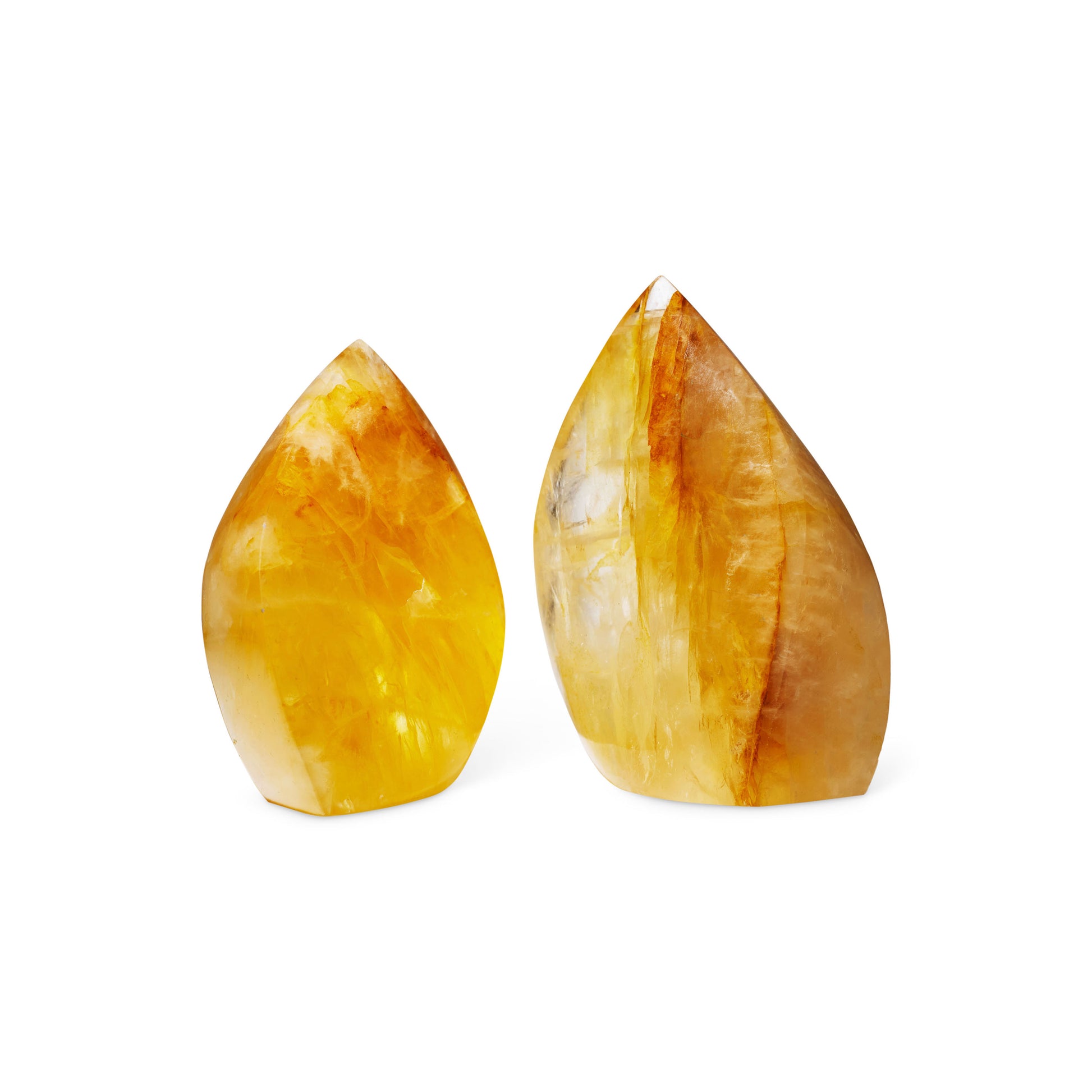 Yellow Hematoid Quartz Set