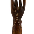 Sophia Diamond Middle of Hand Double Stem Finger Bracelet