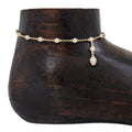 Sophia Diamond + Marquise Drop Anklet