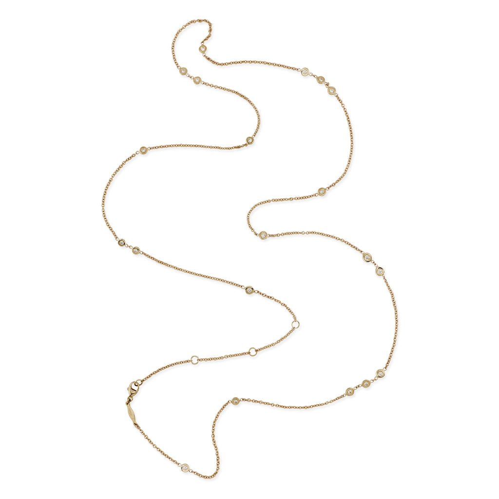 20 Diamond Spaced Out Belly Chain