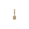 2 Sophia Diamond + Small Pave Thunderbird Drop Stud