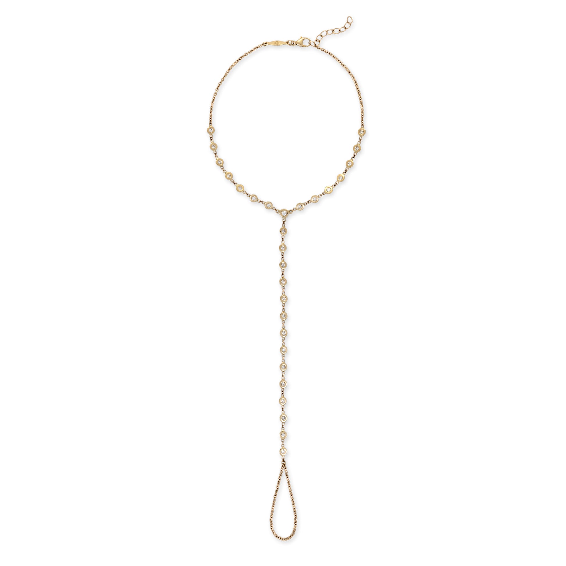 29 Diamond Toe Anklet