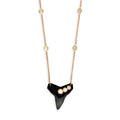 3 Sophia Diamond Shark Tooth Necklace