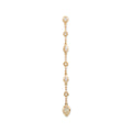 Multi Shape Sophia Diamond + Round Diamond Drop Stud