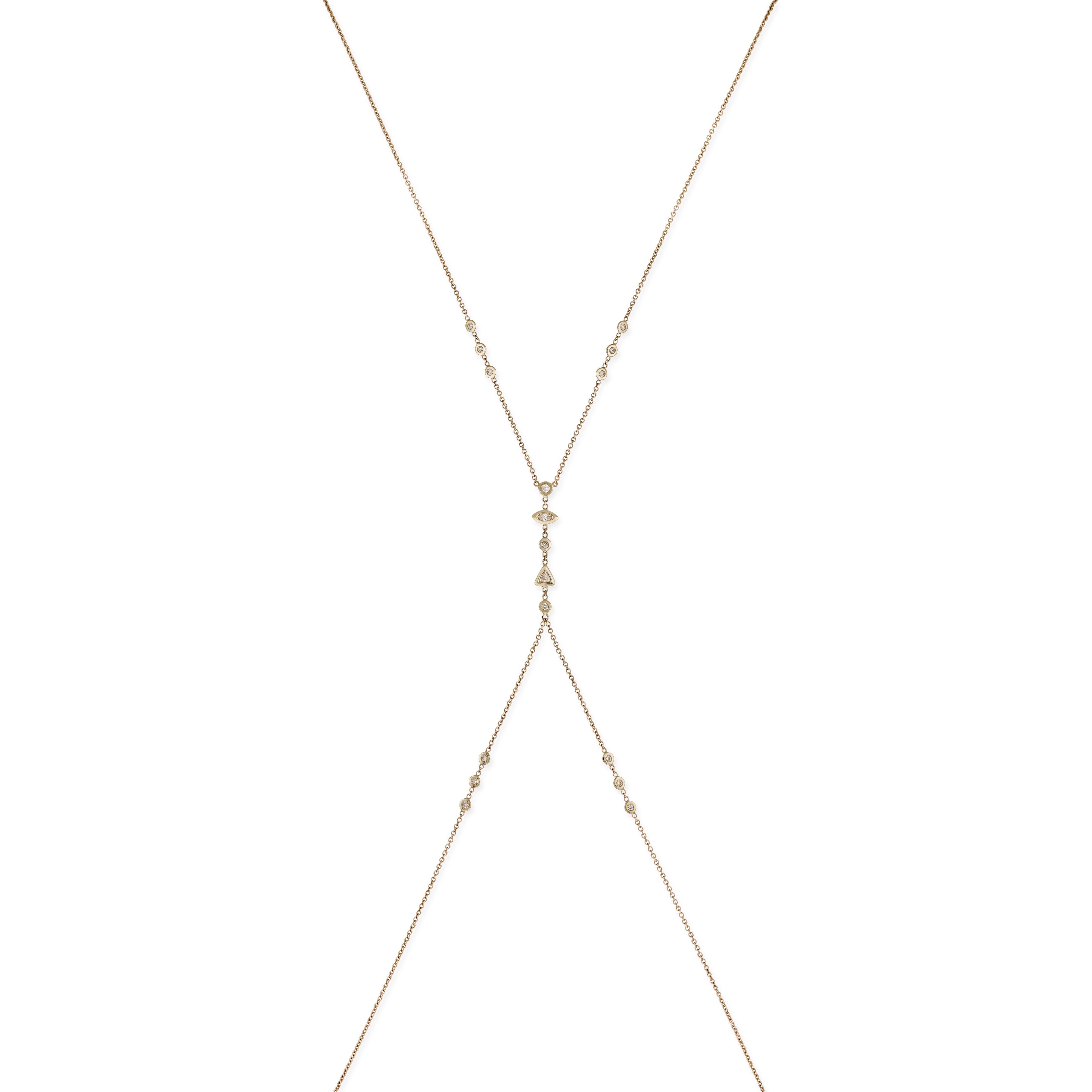 5 Diamond Shapes Bodychain