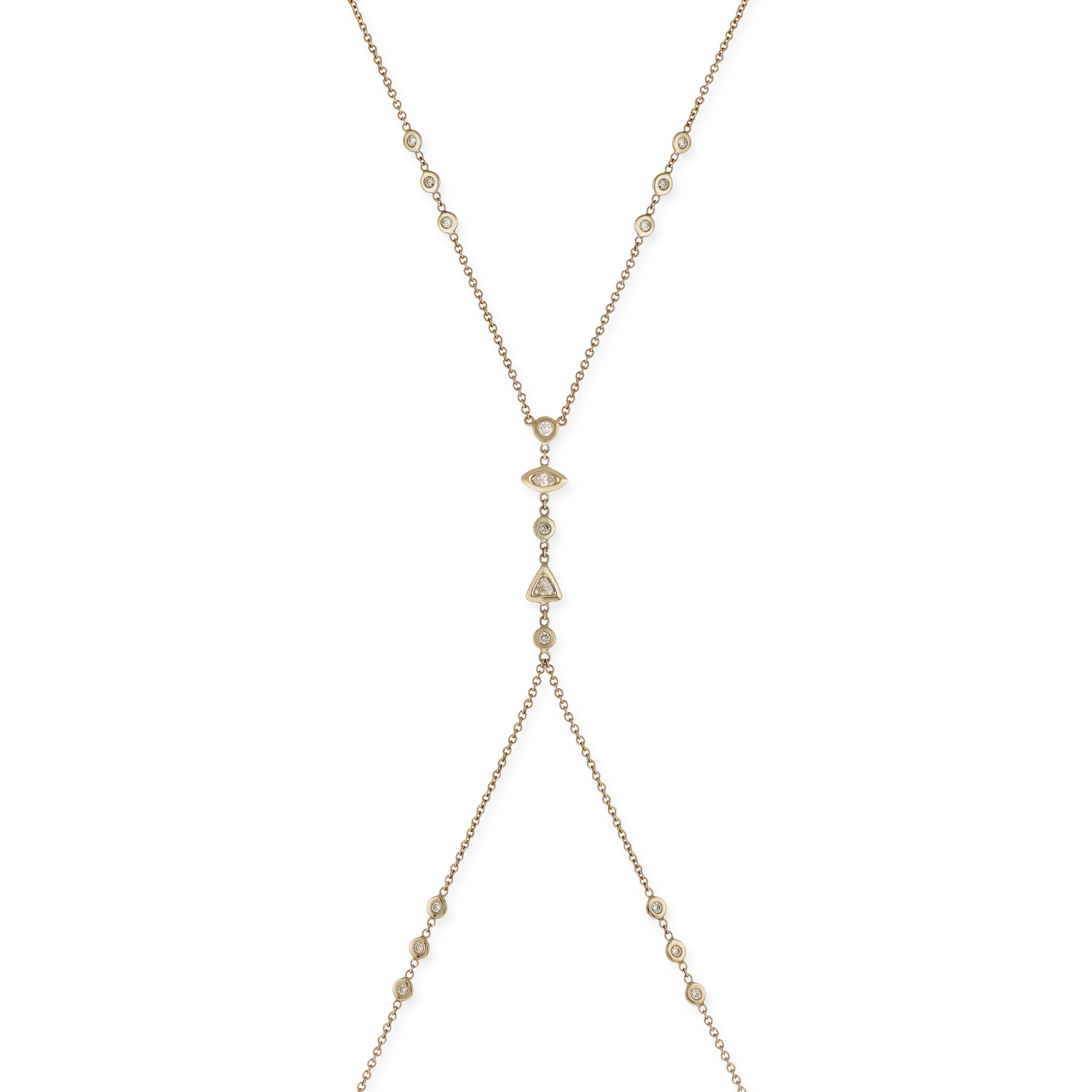 5 Diamond Shapes Bodychain