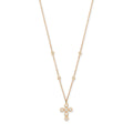 6 Sophia Diamond Cross Necklace