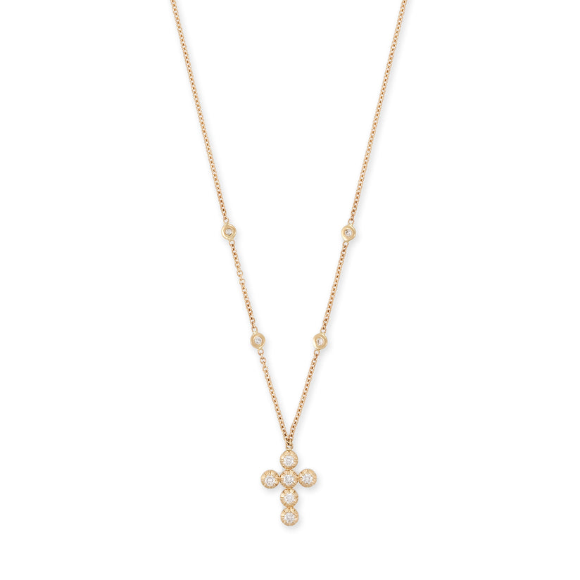 6 SOPHIA DIAMOND CROSS NECKLACE