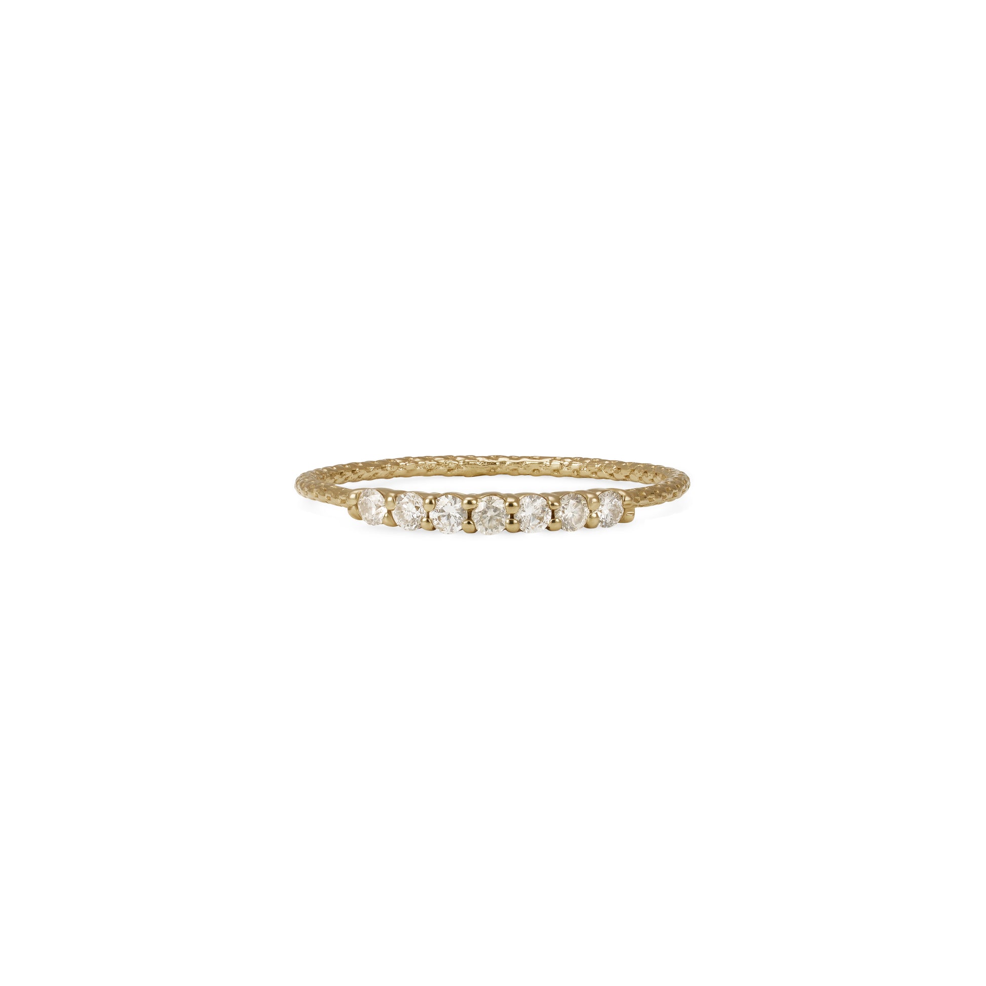 7 Diamond Vintage Waif Ring