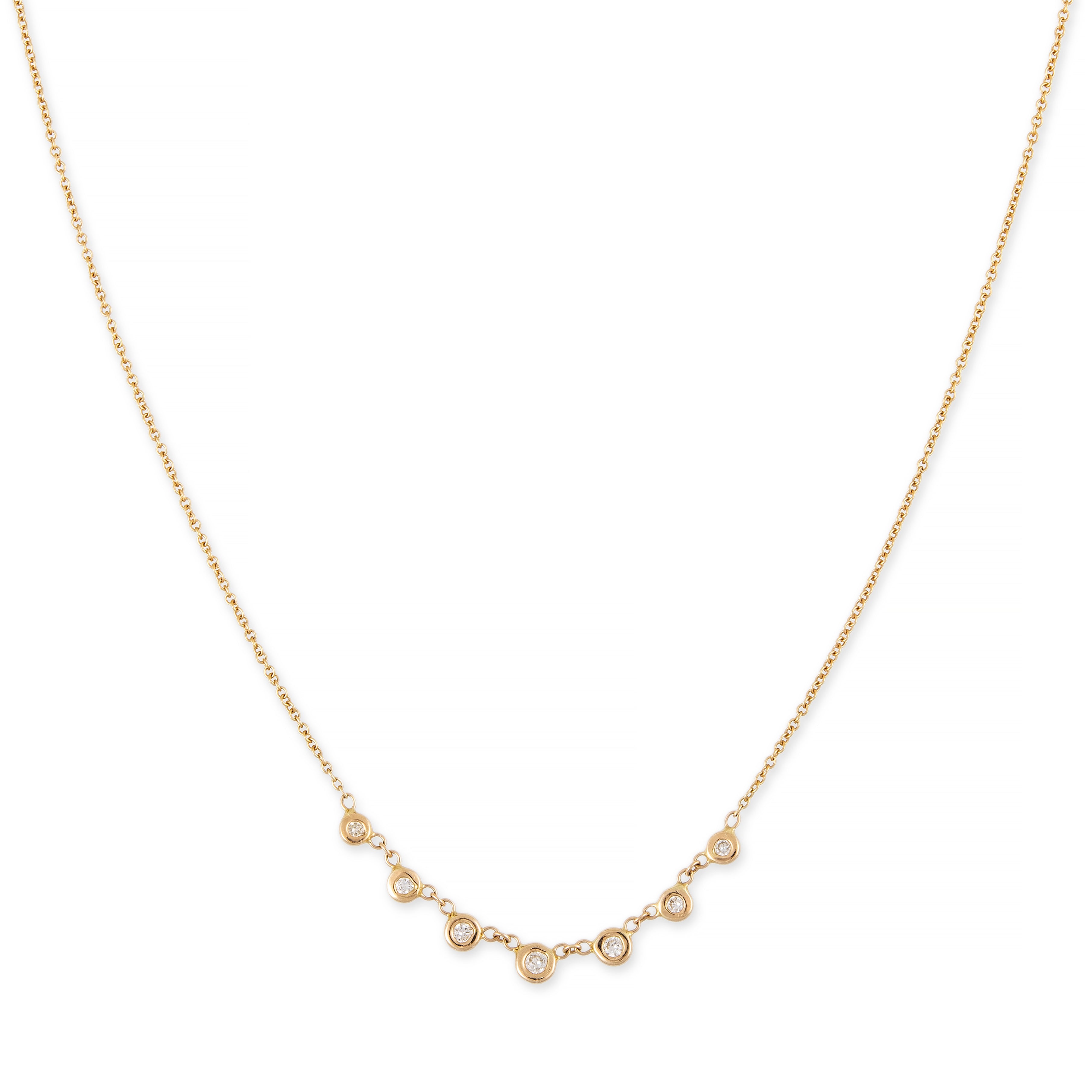 7 Diamond Emily Necklace