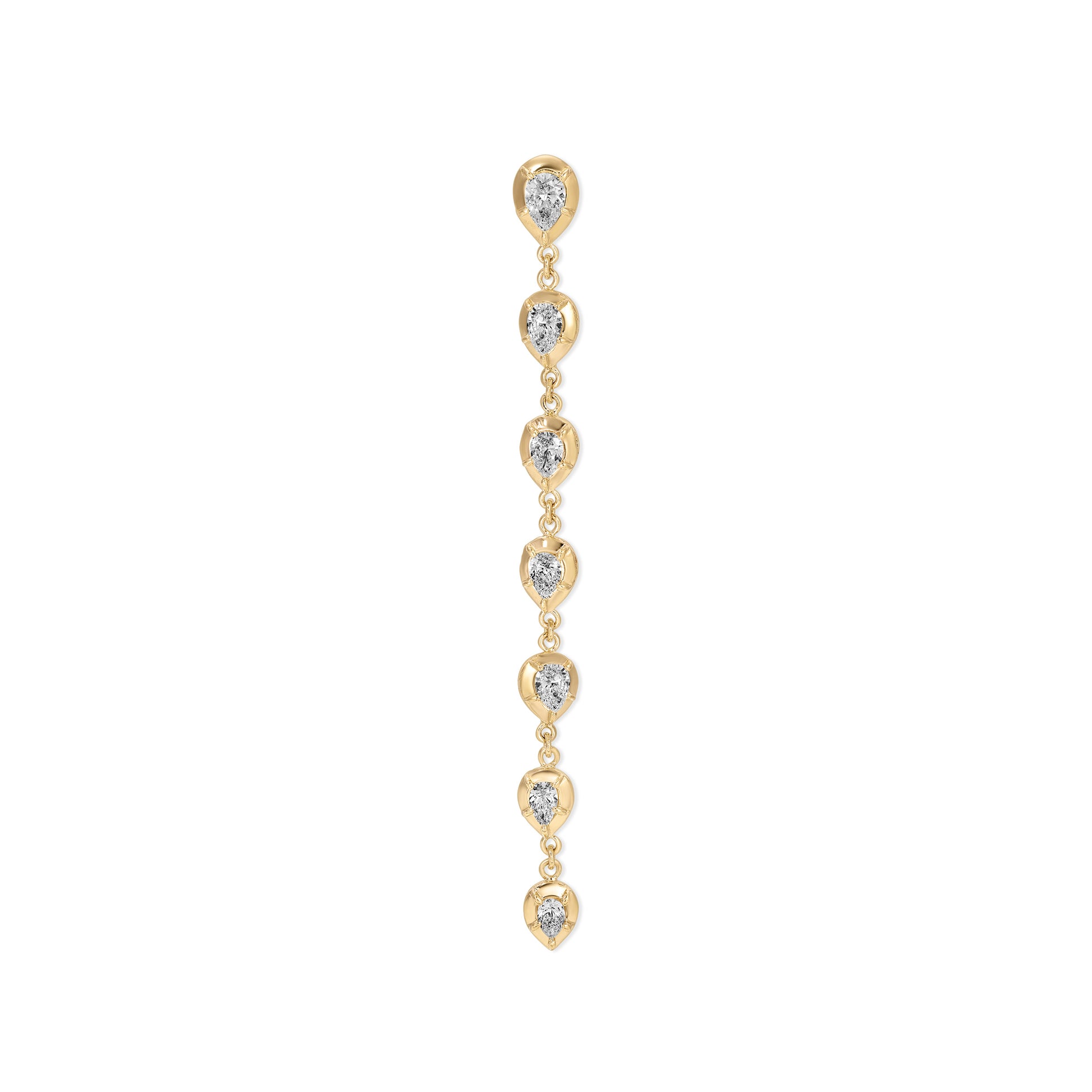 7 Teardrop Sophia Diamond Drop Stud