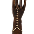 Graduated Marquise + Round Sophia Diamond Finger Bracelet