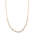 Graduated Round + Marquise Sophia Diamond Choker Necklace