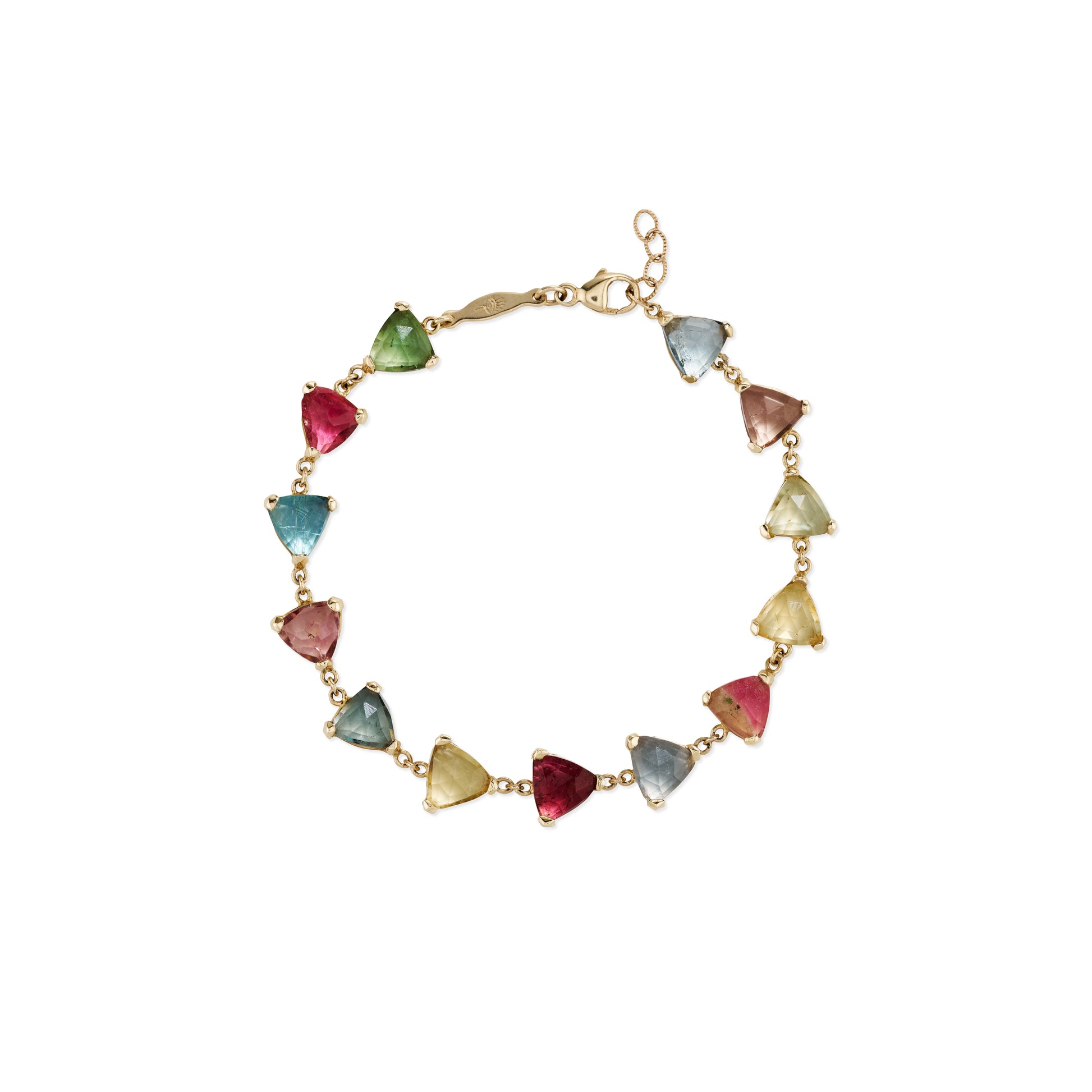 Trillion Tourmaline Bracelet