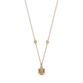 Tiny Marquise Diamond Center Thunderbird Necklace