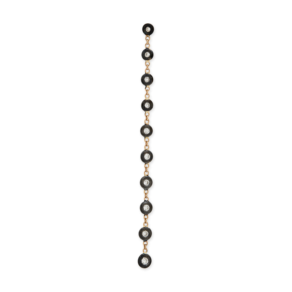 Black Rhodium 10 Diamond Earring Back