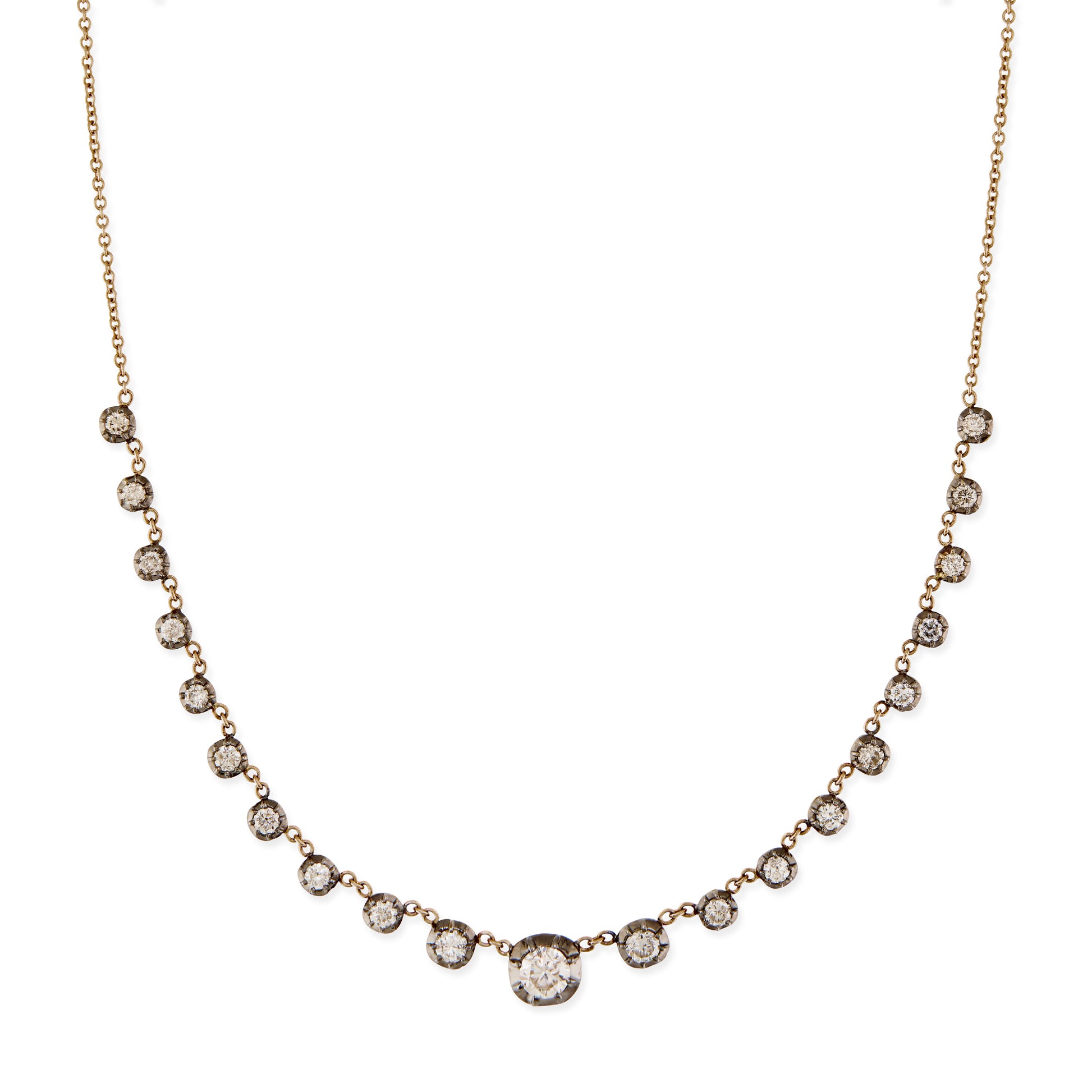 21 Graduated Sophia Diamond Necklace