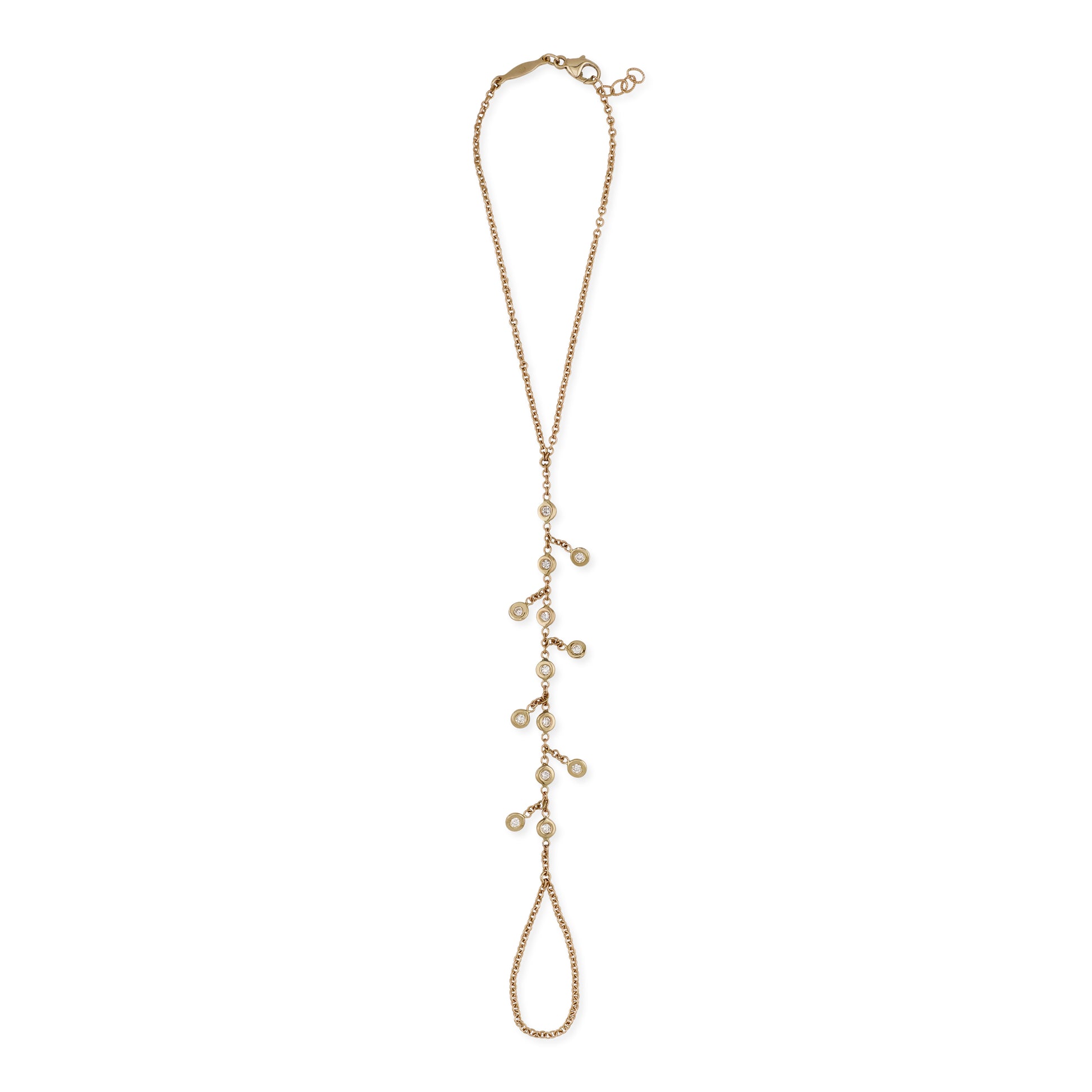 Diamond Shaker Finger Bracelet