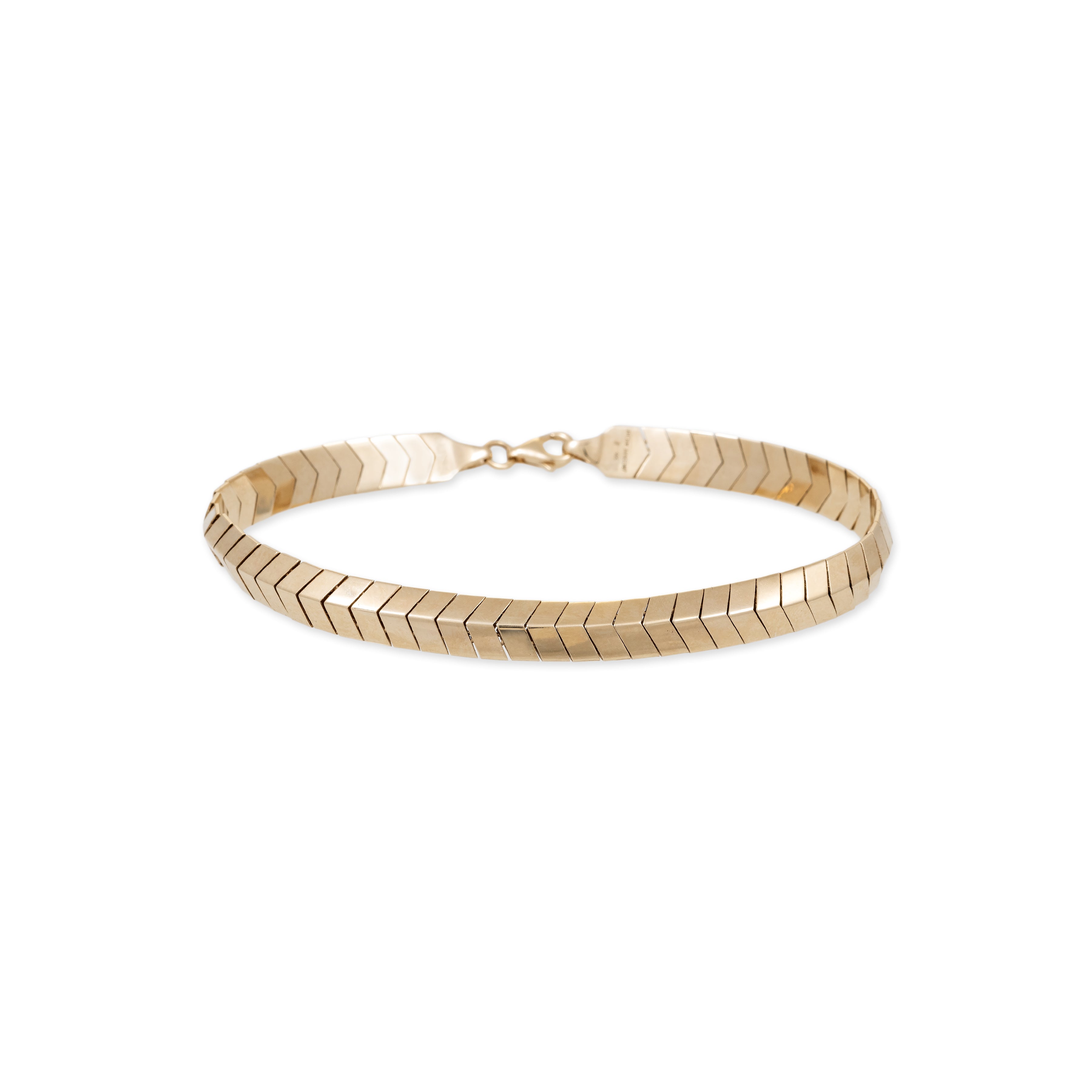 Classic Fishtail Button Bracelet in Royal Blend – The Jewelry Edit