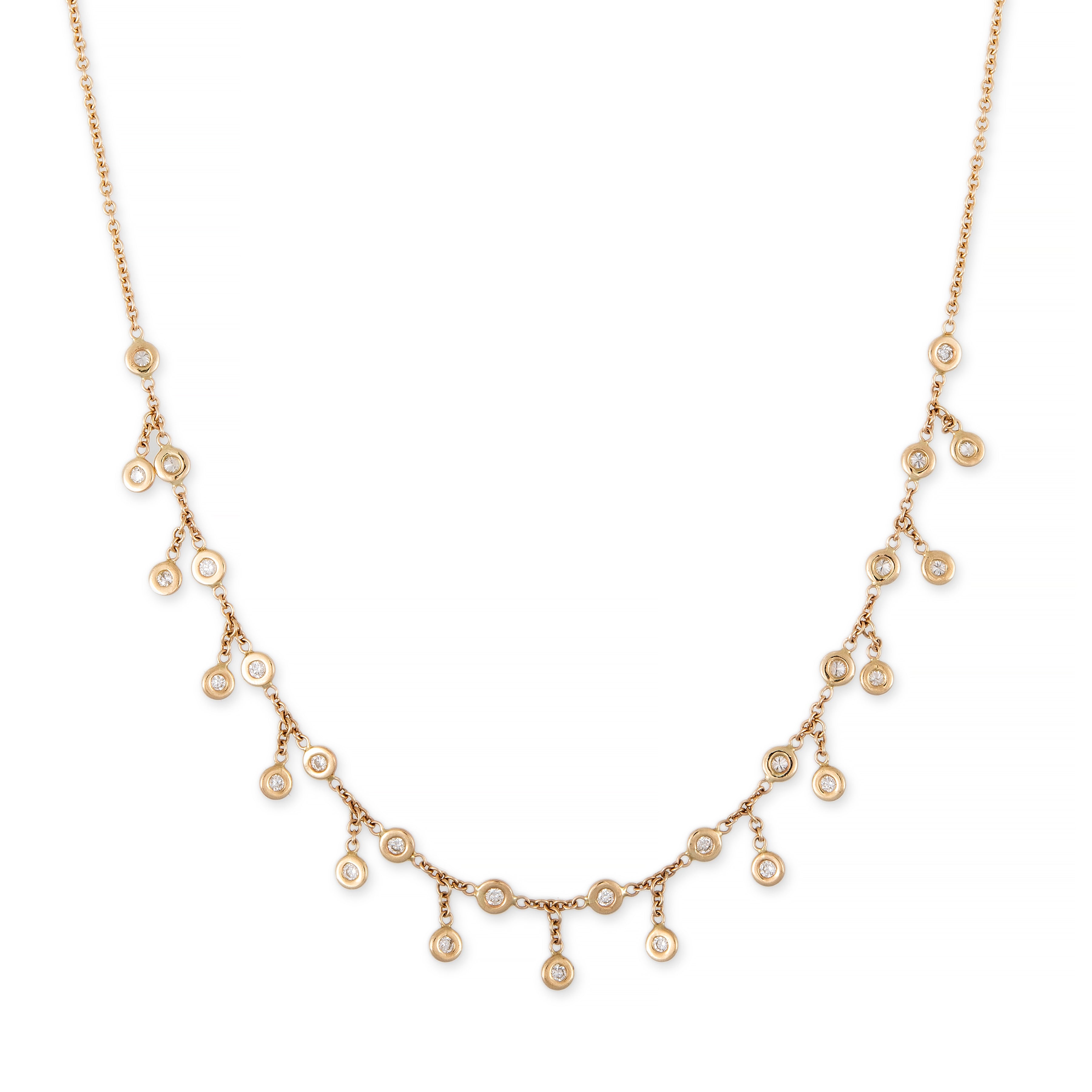 Diamond Shaker Necklace