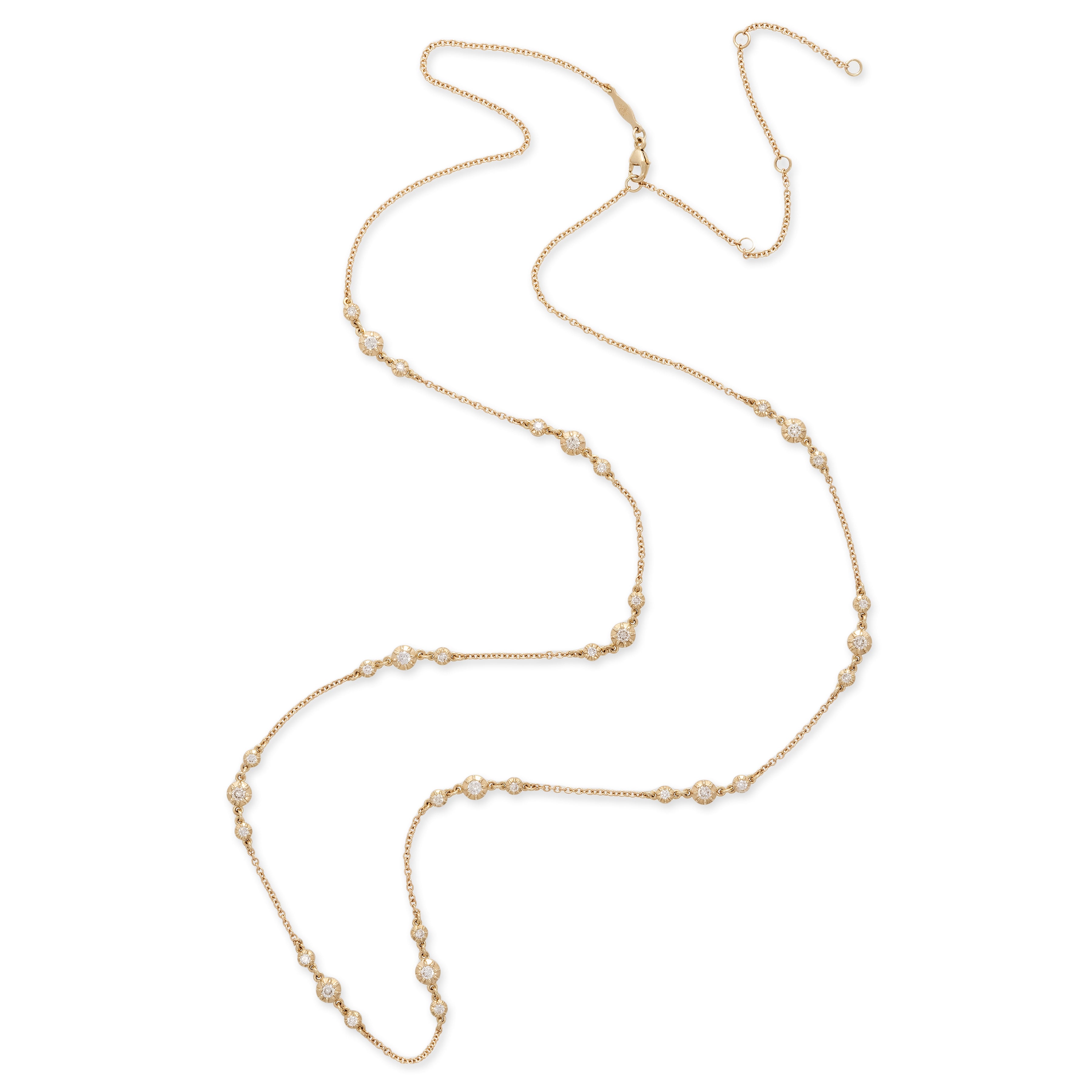 Graduated 3x11 Sophia Diamond Belly Chain