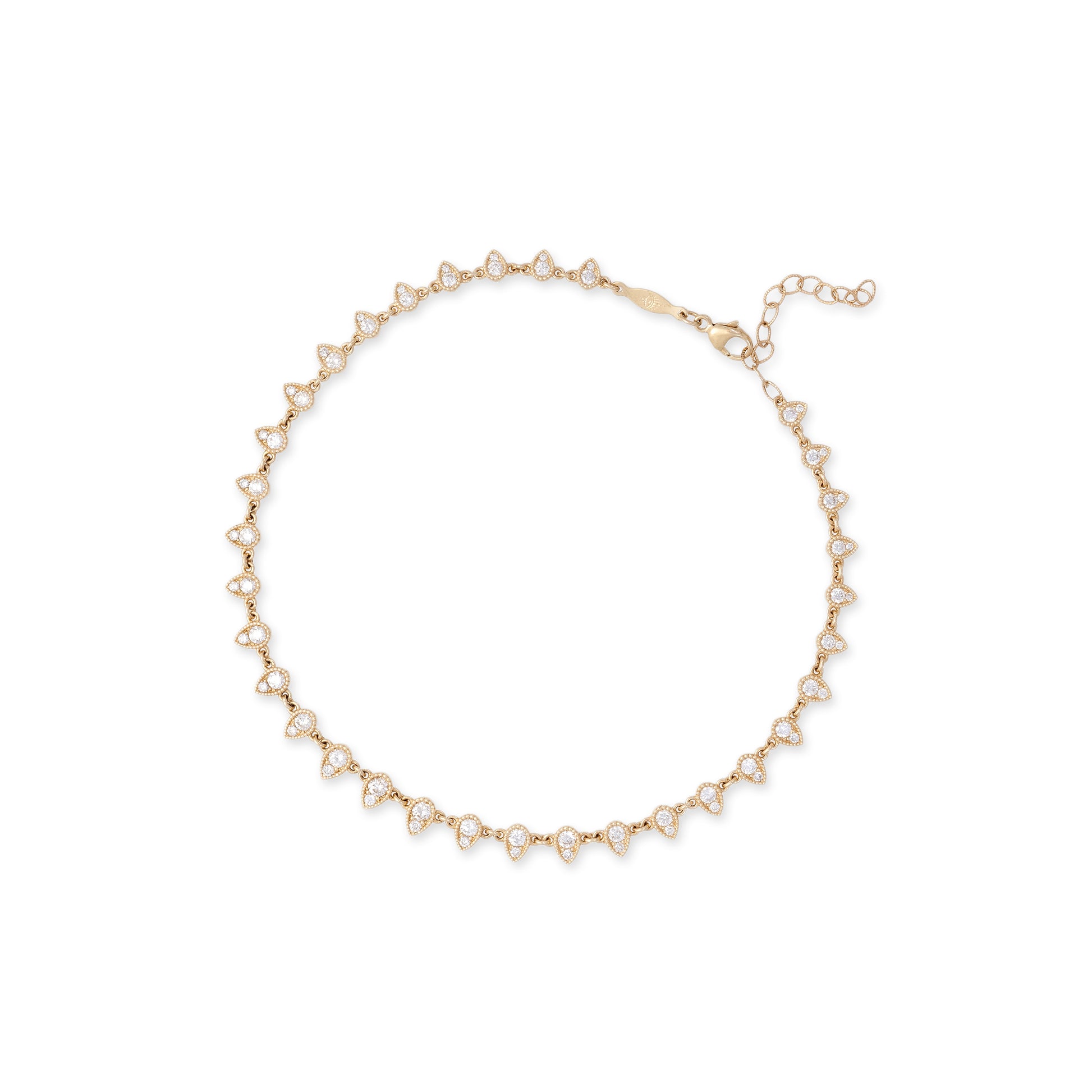 Pave Diamond Claudia Anklet
