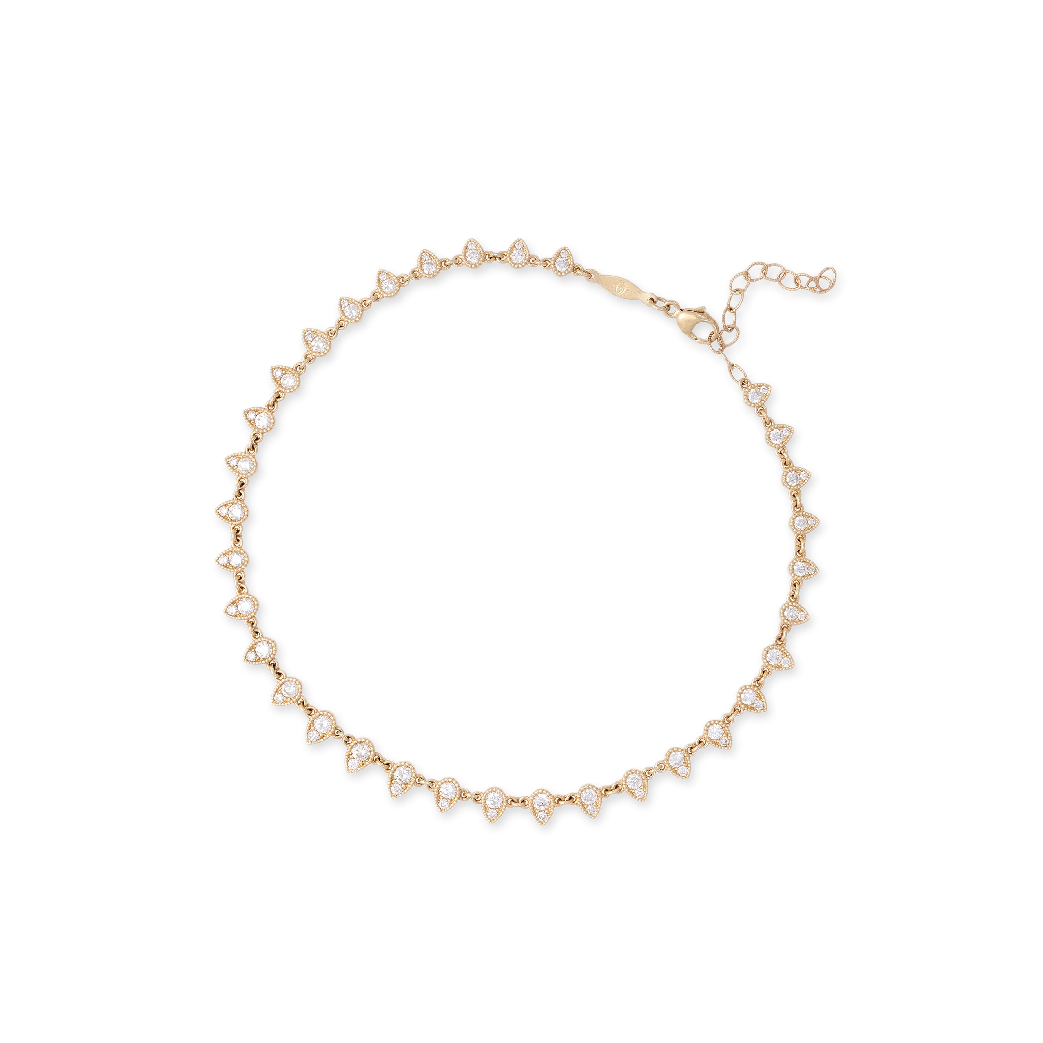 Pave Diamond Claudia Anklet