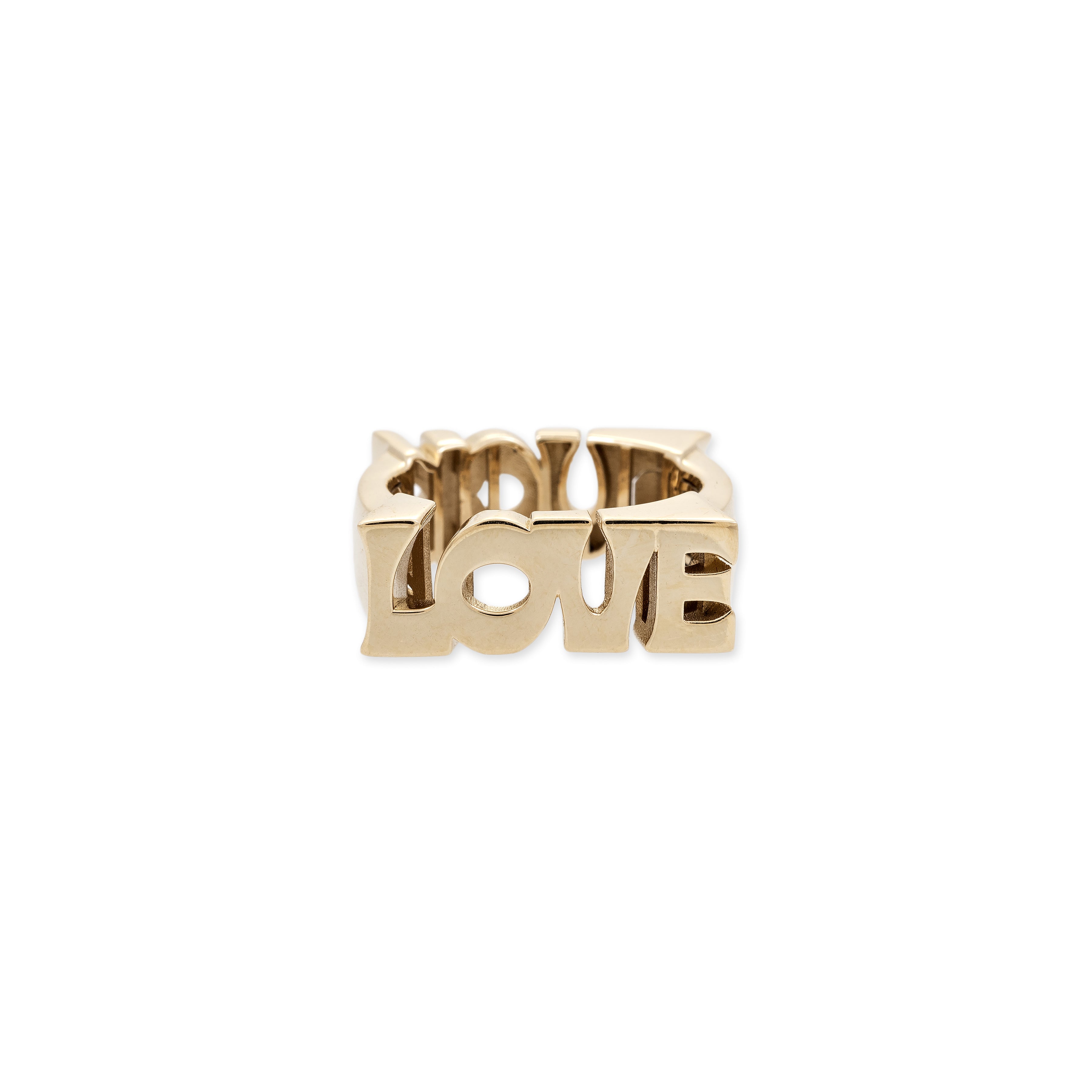 Fuck & Love Groovy Ring