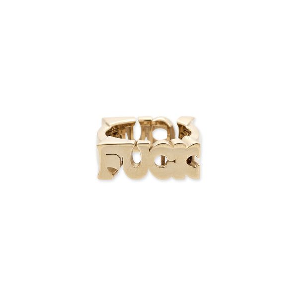 Fuck & Love Groovy Ring – Jacquie Aiche