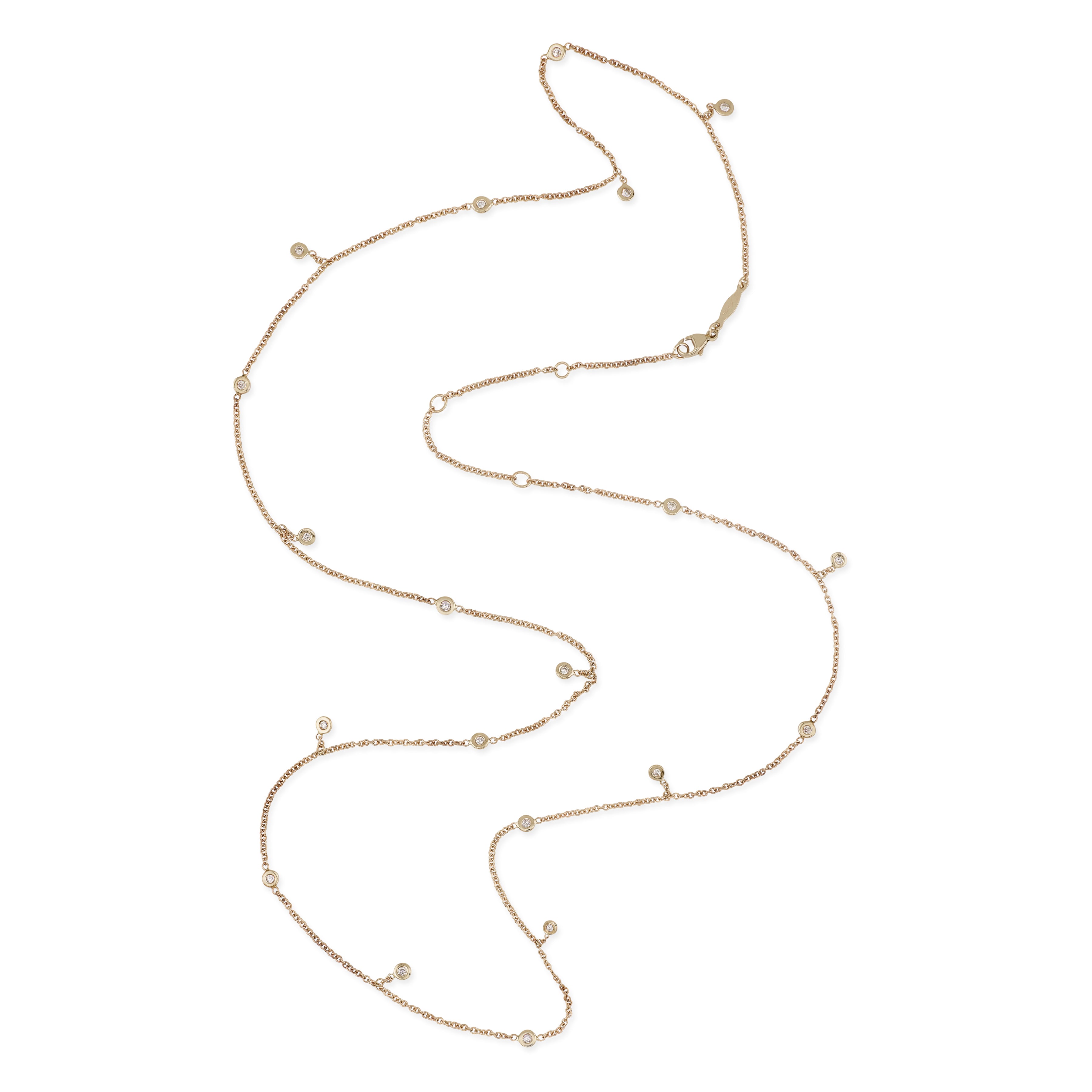 Half Shaker Diamond Belly Chain