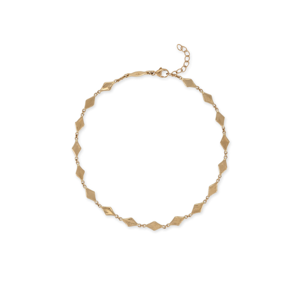 Hammered Kite Anklet