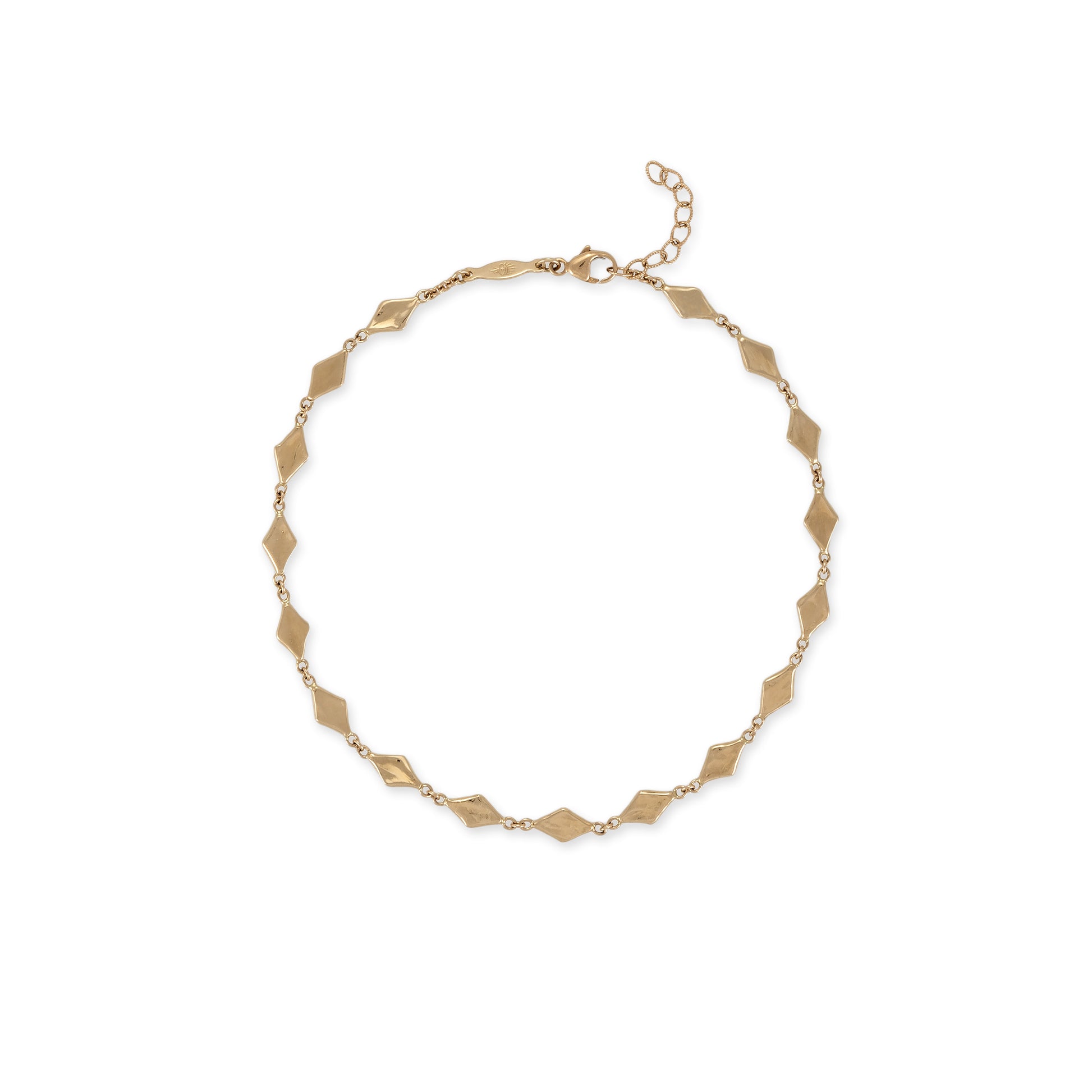 Hammered Kite Anklet