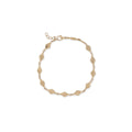 Hammered Kite Shape Bracelet