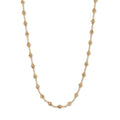 Graduated Hammered Kite Shape Choker Necklace