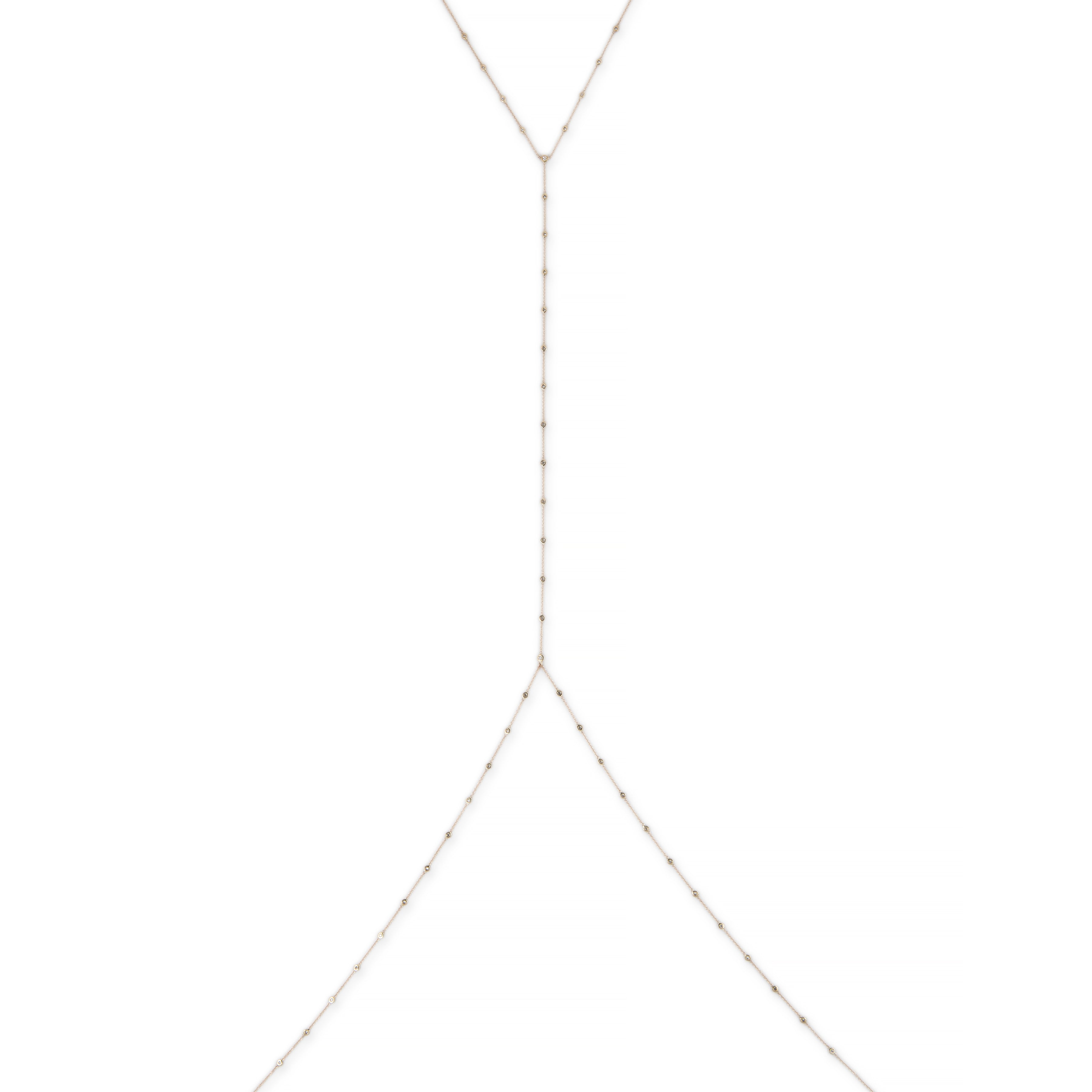 Spaced Out Diamond High Neck Bodychain