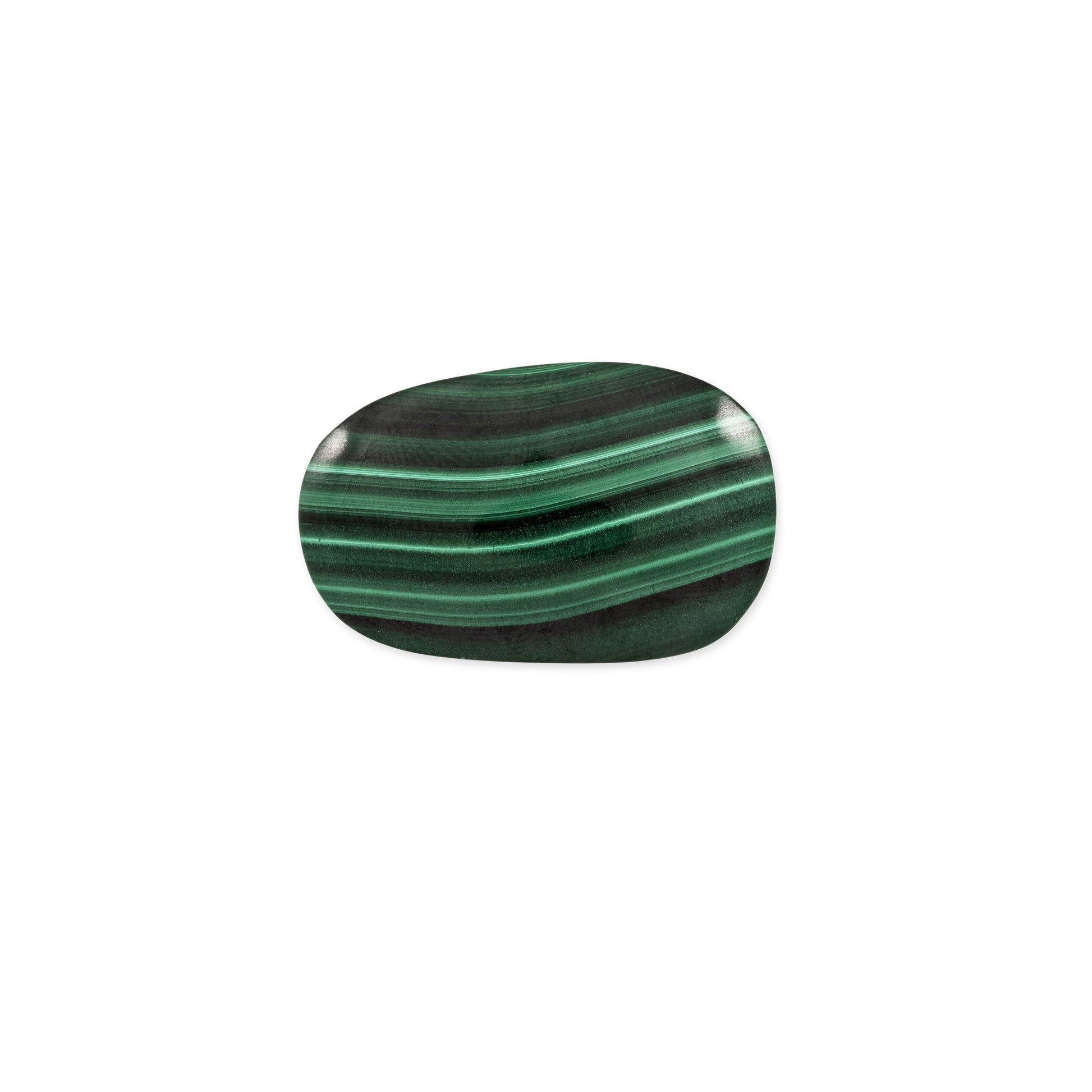 Large Freeform Malachite Ring