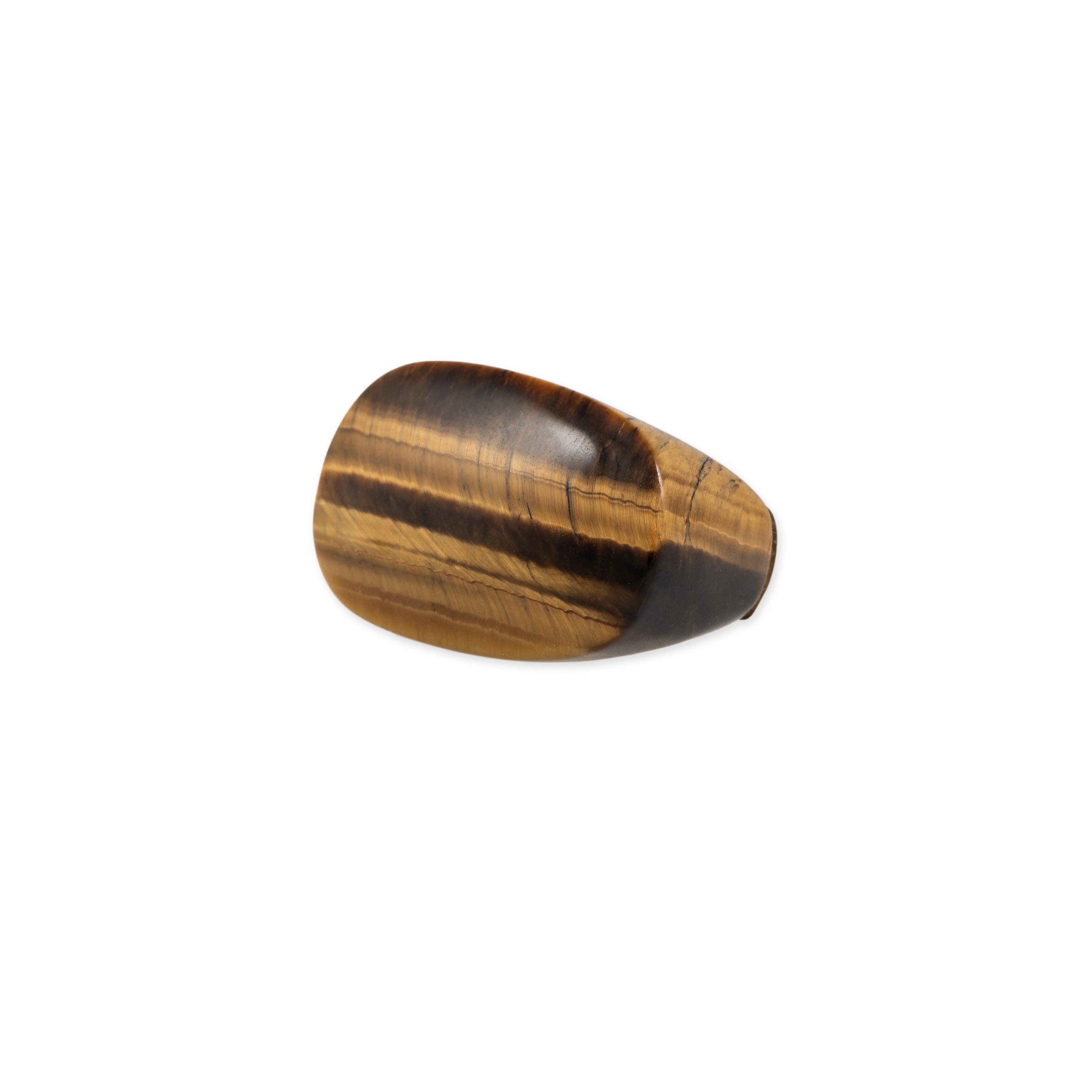 LARGE FREEFORM TIGER'S EYE RING