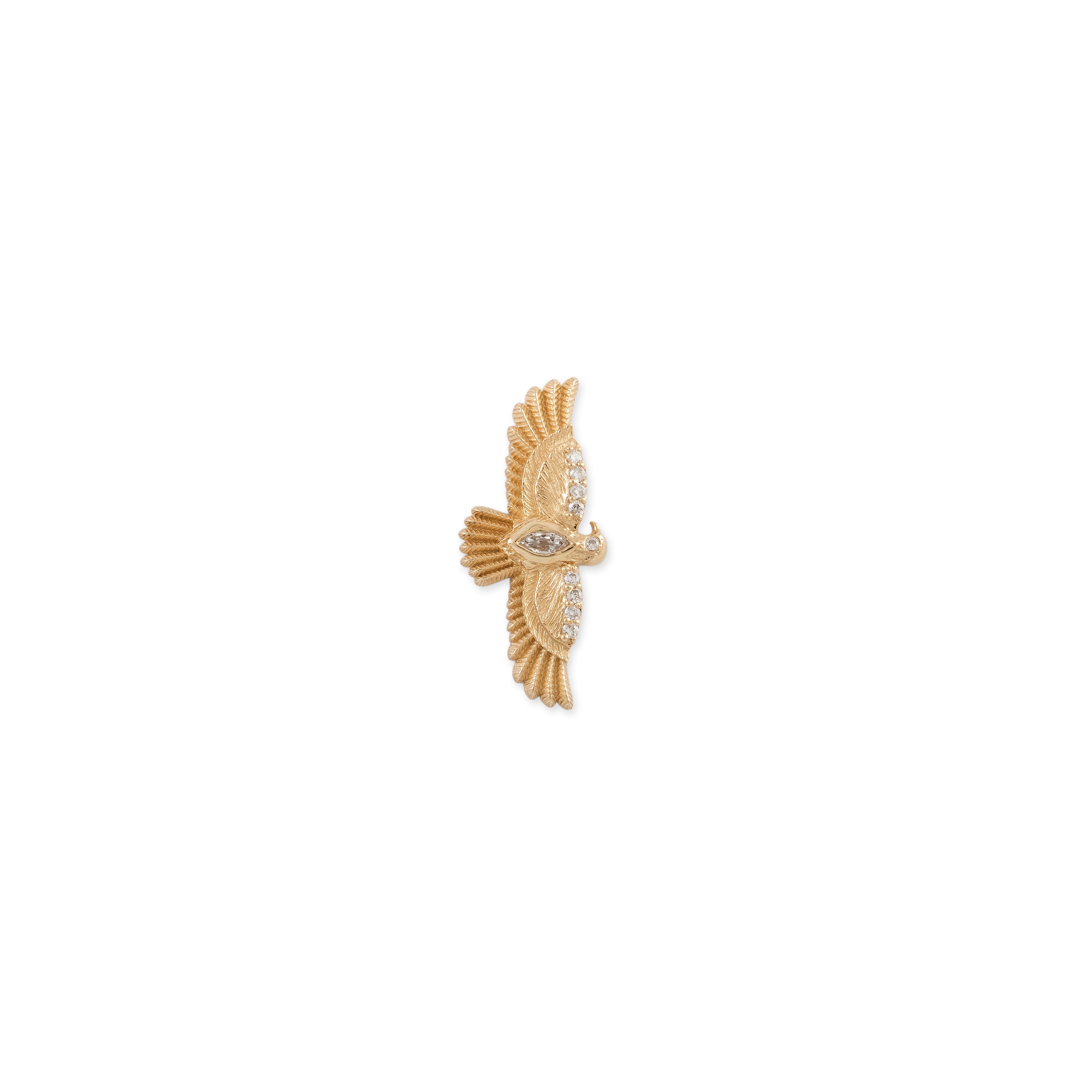 Medium Diamond Thunderbird Stud
