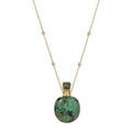 Medium Round Turquoise Potion Bottle Necklace