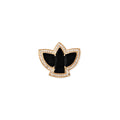 Pavé Baby OnyxThunderbird Ring
