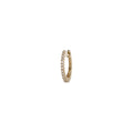 Pave Diamond Mini Hoop