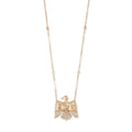 Large Diamond Pavé Thunderbird Necklace