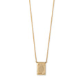 Prayer Box Curb Chain Necklace